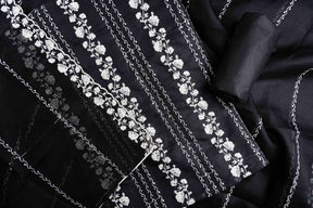 Designer Sequin Embroidery Black Suit